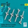 RESKIT RS32-0520 Skyflash (RB71/Av.71) missiles (4 pcs) (3D Printed) 1/32